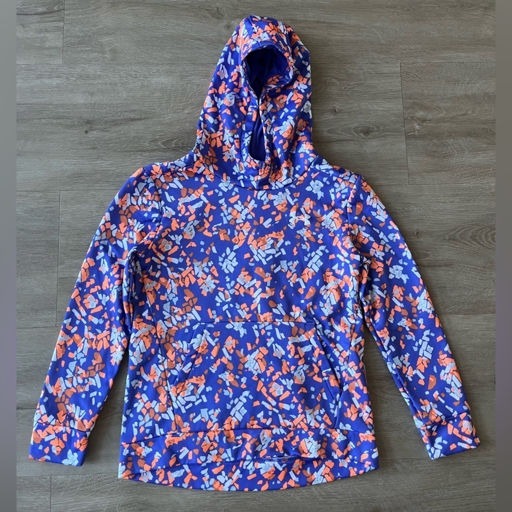 Underarmour hooded sweatshirt Girls Youth SZ M